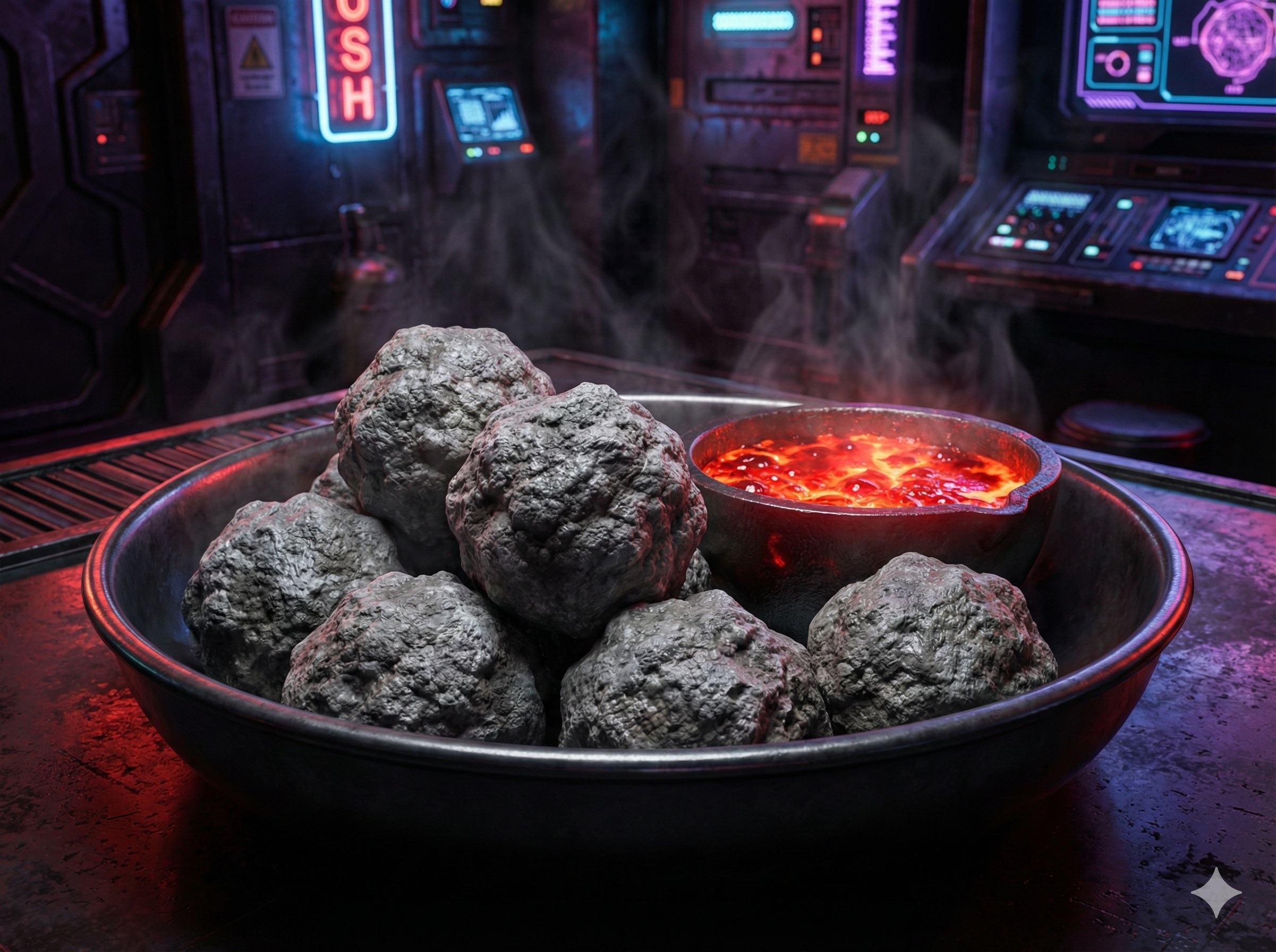 Asteroid Meatballs