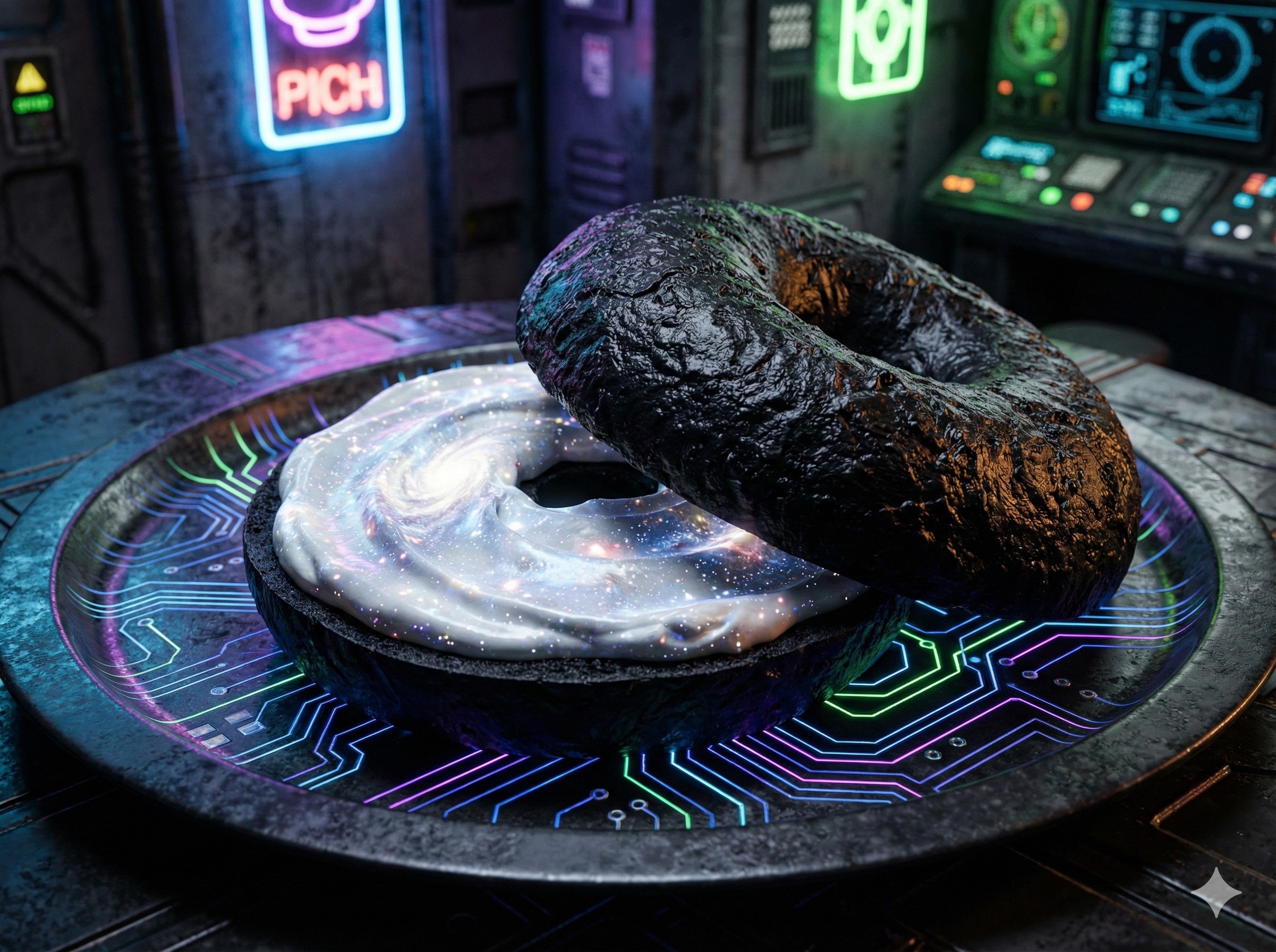 Black Hole Bagel