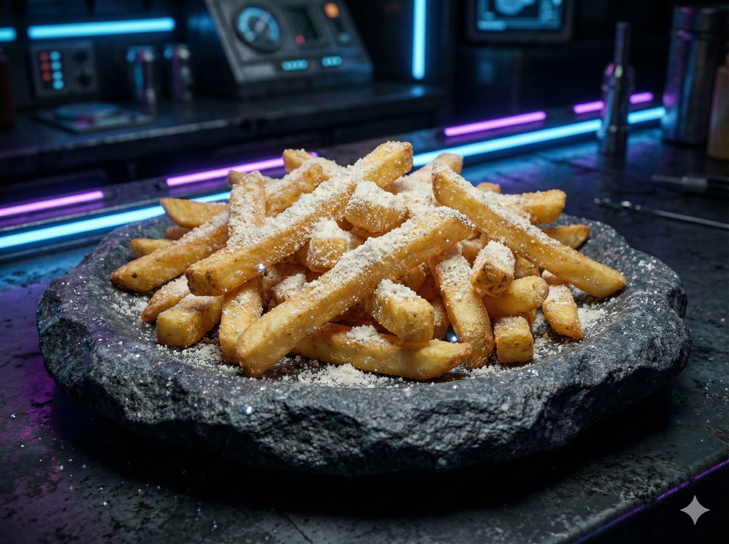 Lunar Cheese Fries