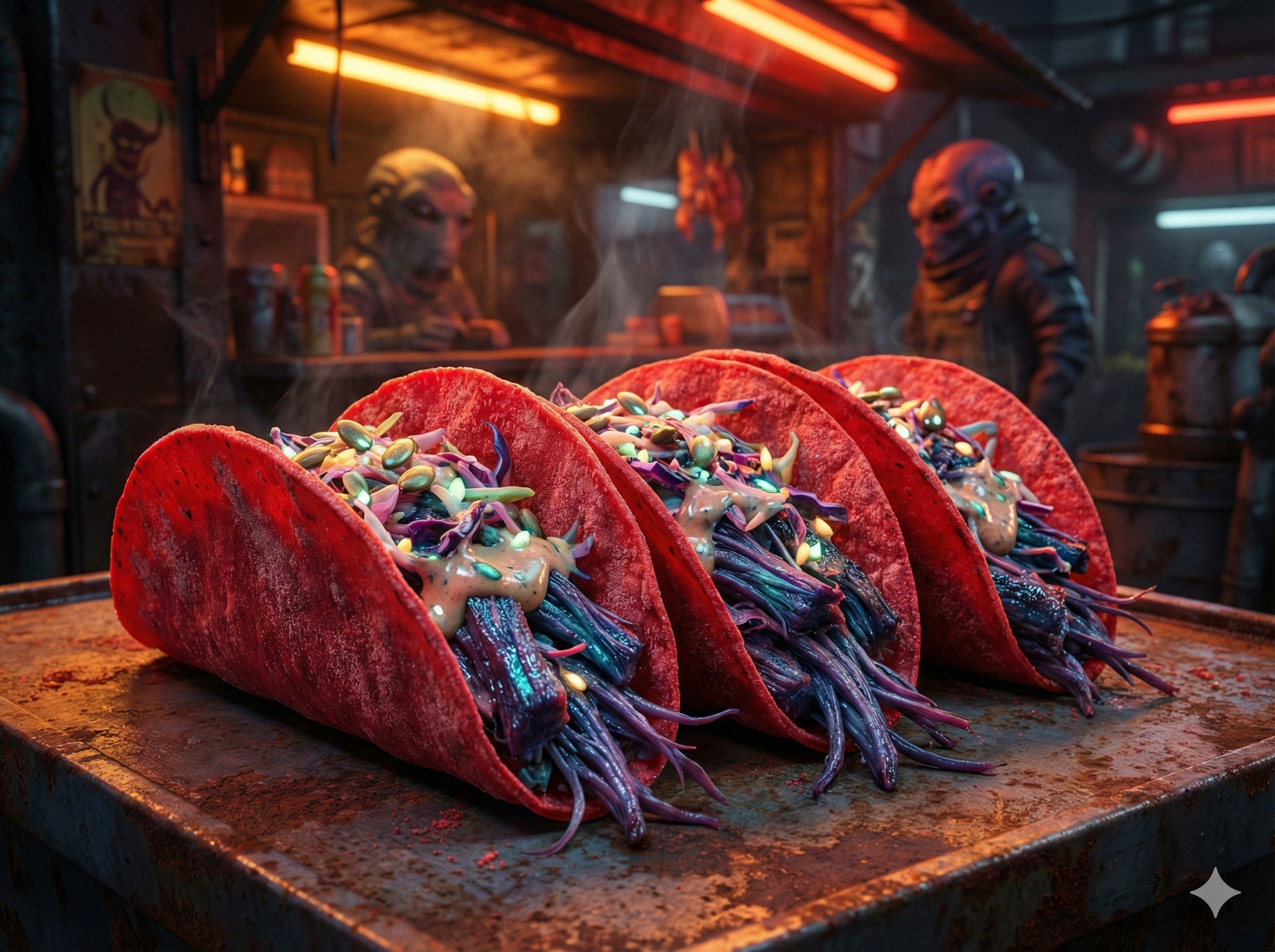 Mars-Dust Tacos