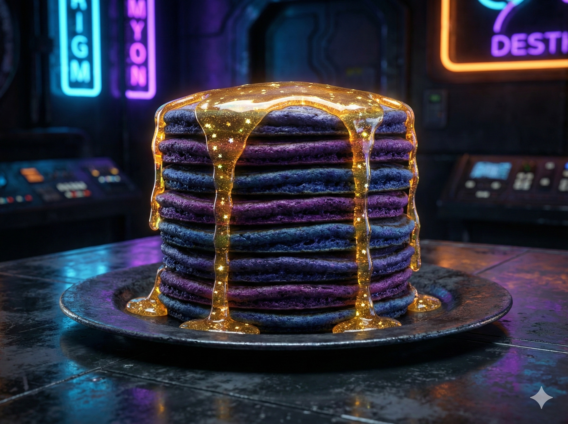 Stardust Pancakes